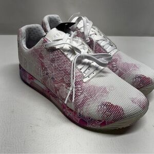NOBULL Men’s /women’s White and Pink Athletic Shoes Waterproof size 13 W 14.5NWT